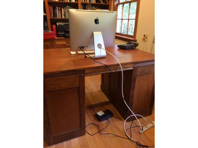 Antique oak desk South Portland - Maine Craigslist - Maine ...