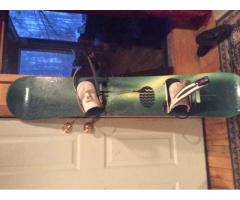 Snowboard used once